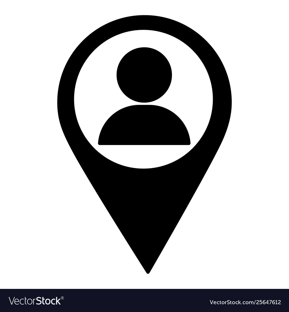 Navigation Pointer avatar web vector image Navigation Pointer avatar web