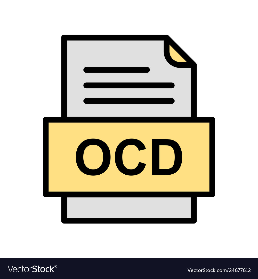 Ocd file document icon