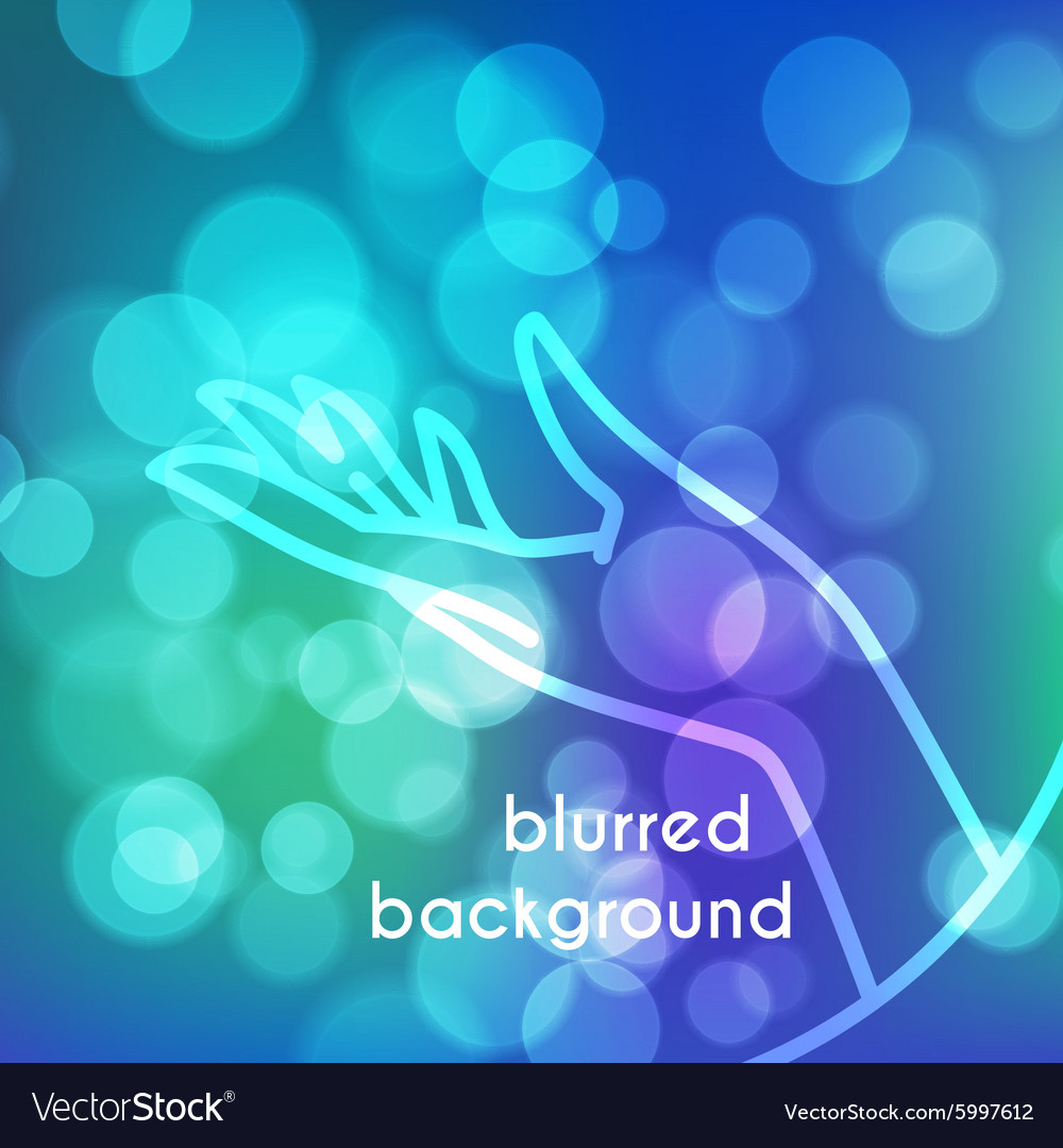 Stock blurred texture with bokeh effect