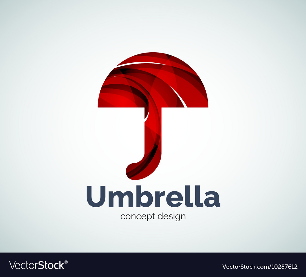 Umbrella logo template