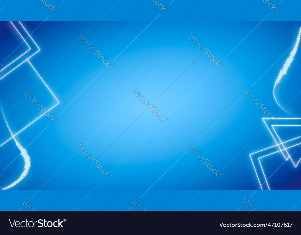 Abstract blue background with glowing white file