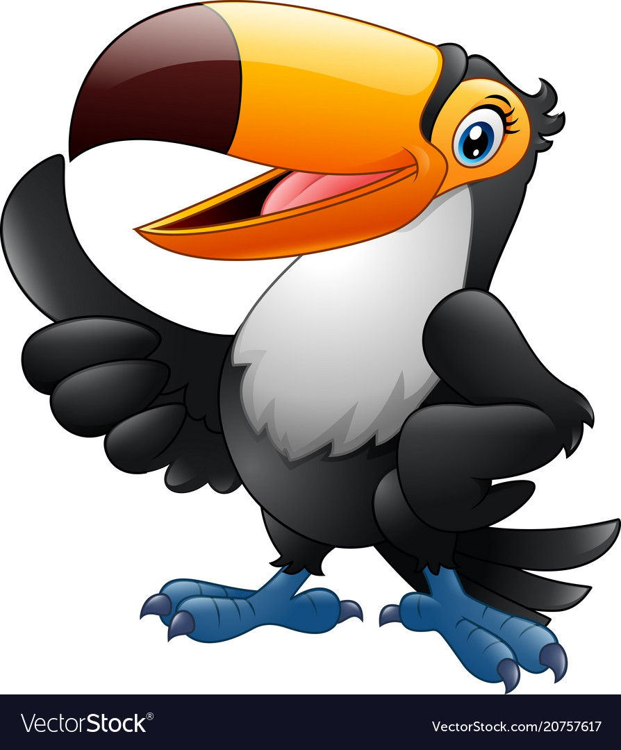 Cartoon lustiger Hahn geben Daumen nach oben vector image Cartoon lustiger Hahn geben Daumen nach oben