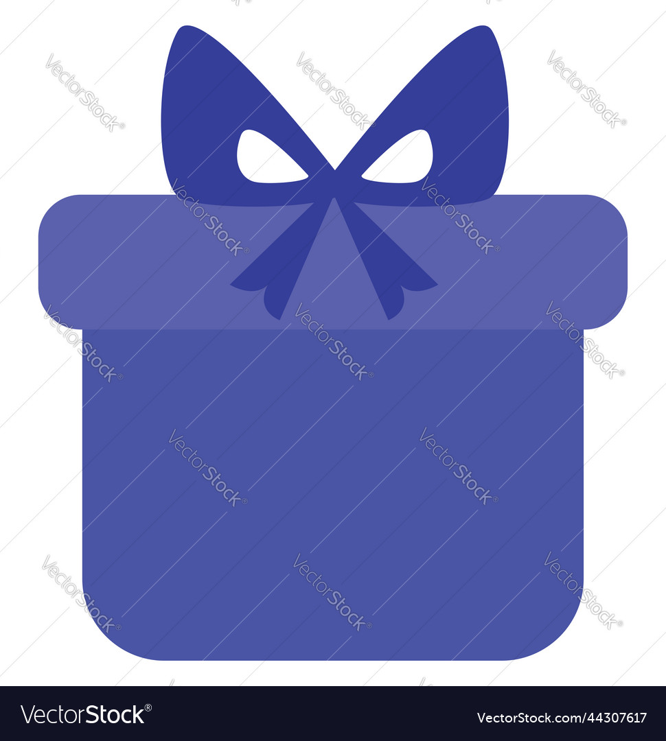 Dark purple present on a white background