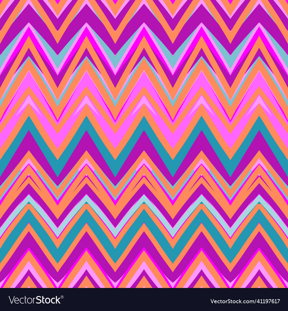 Ethnic zigzag pattern seamless background