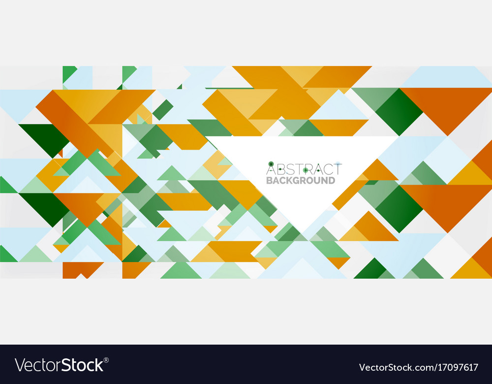 Triangle pattern design background
