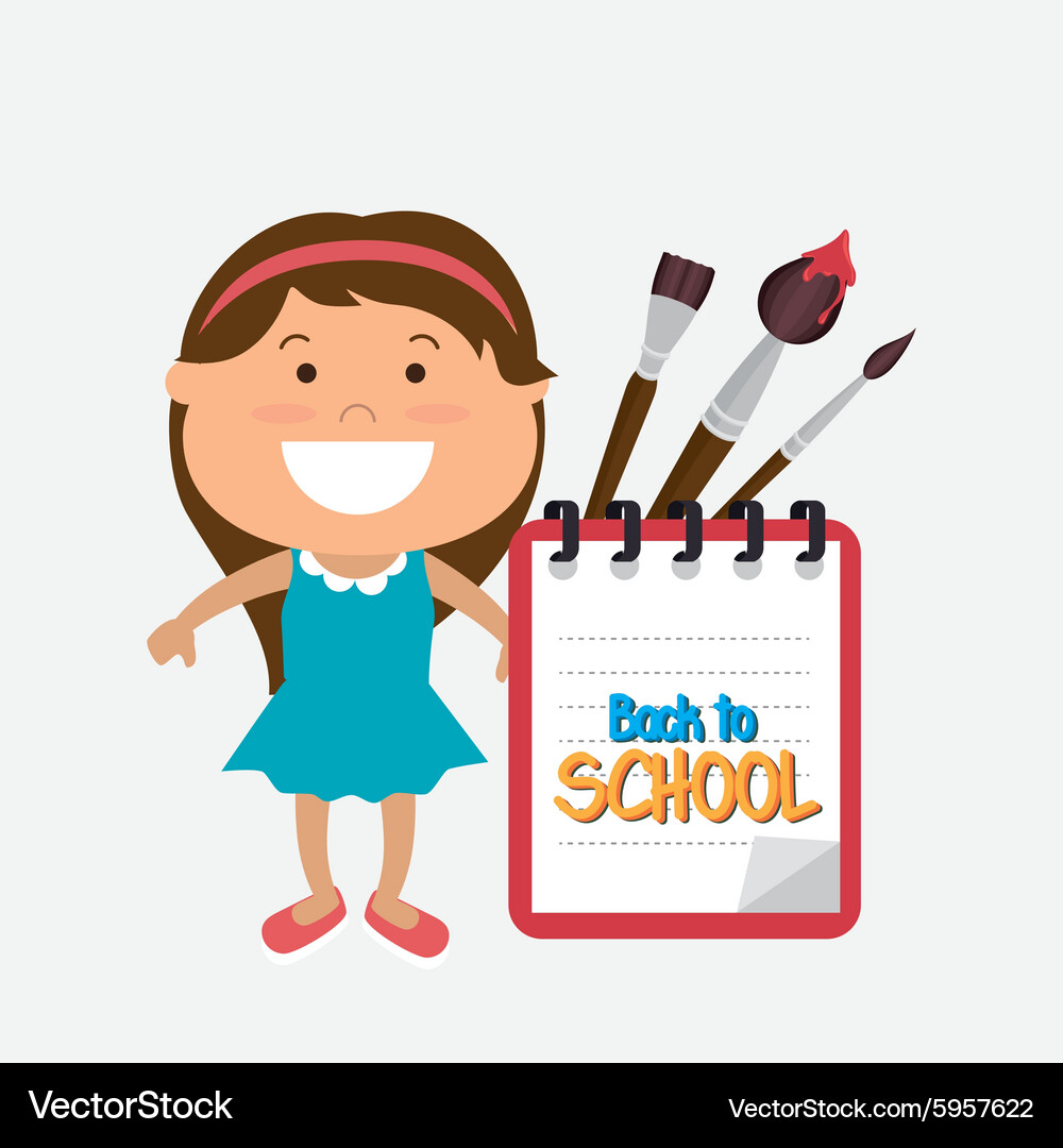 Back to school design Royalty Free Vector Image