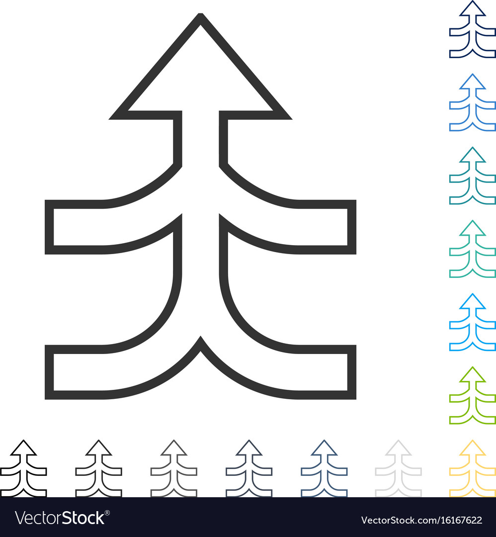 Combine arrow up icon