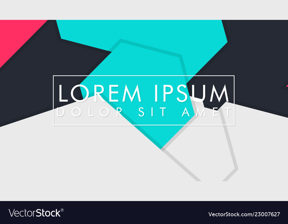 Abstract colorful hexagon background