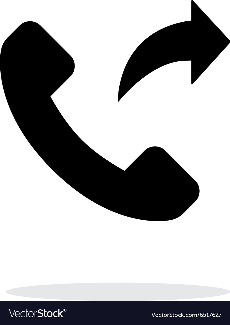 Call Forwarding Icon - Simple