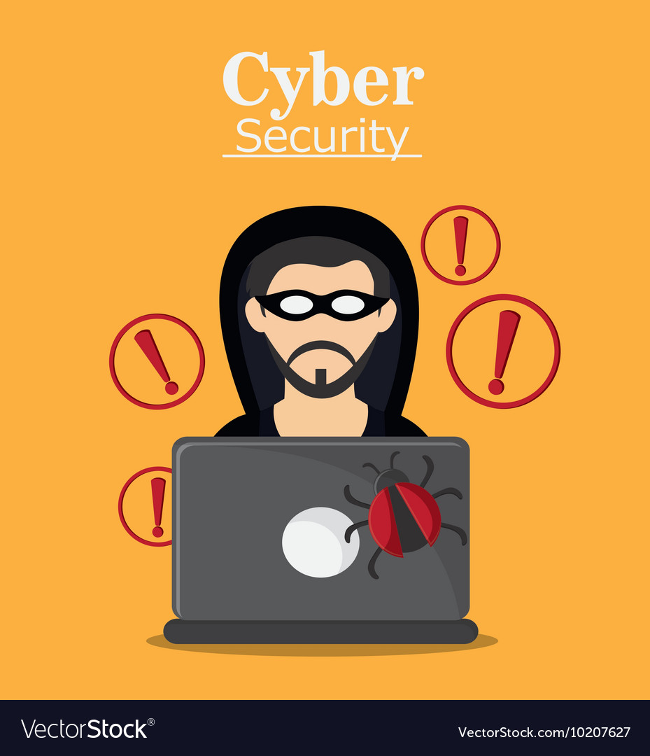 Cyber and system security icon