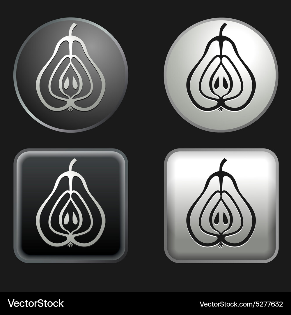 Pear Royalty Free Vector Image - VectorStock