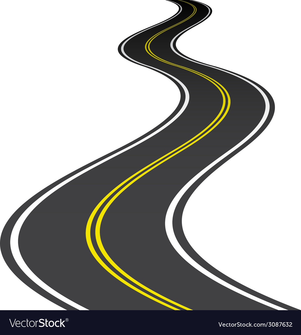 Road Royalty Free Vector Image - VectorStock