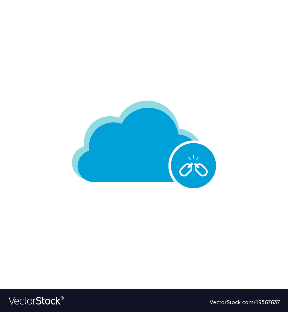 Cloud computing icon broken link