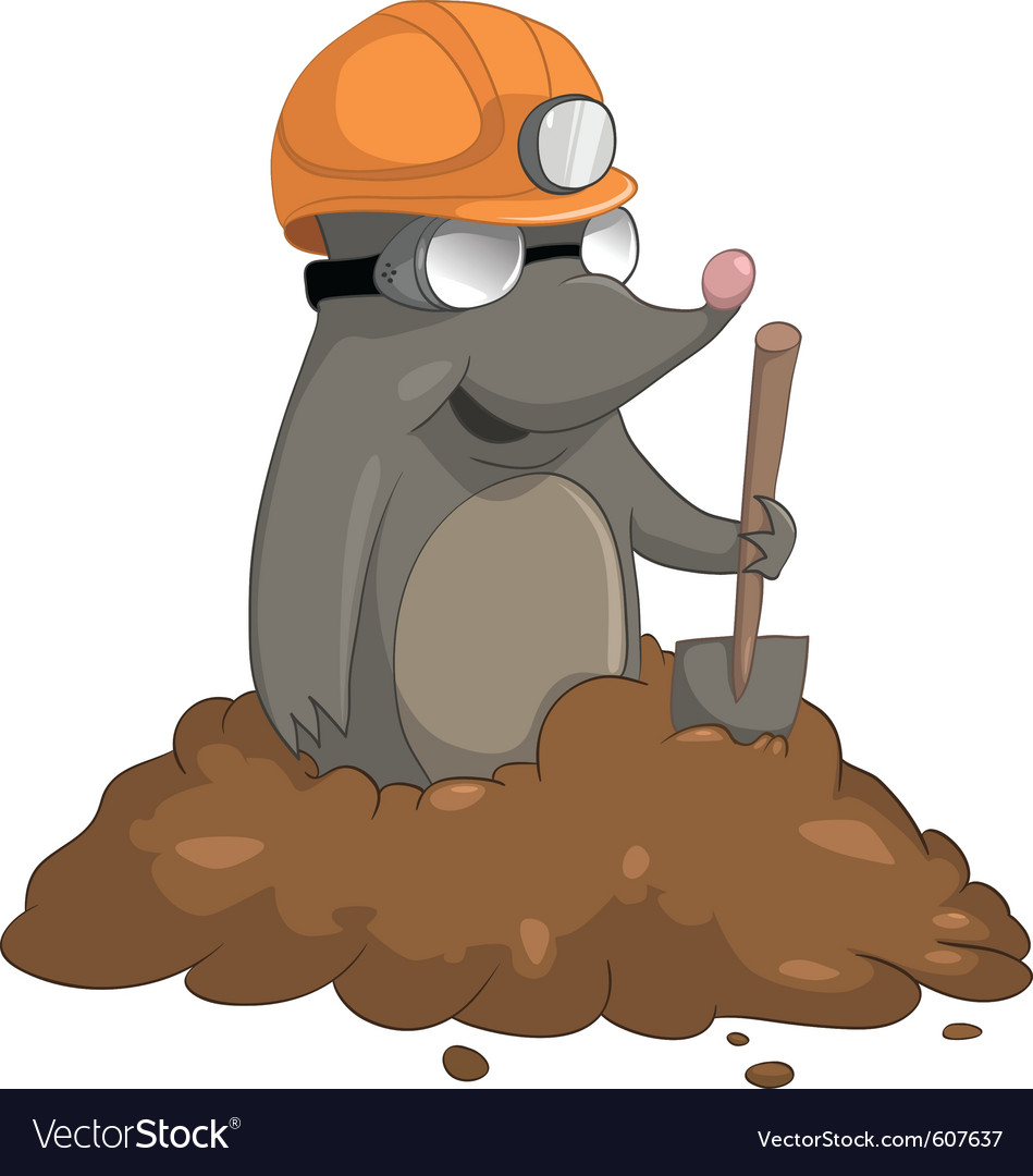 Cute Mole Character