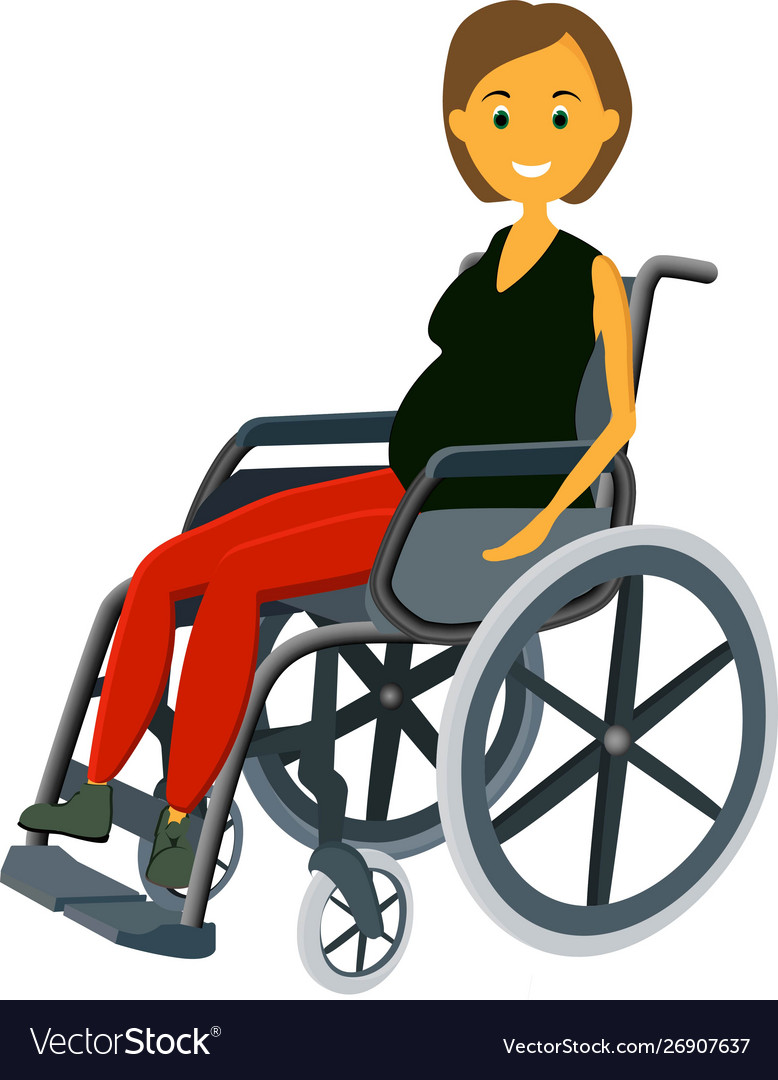 Pregnant Woman in Wheelchair