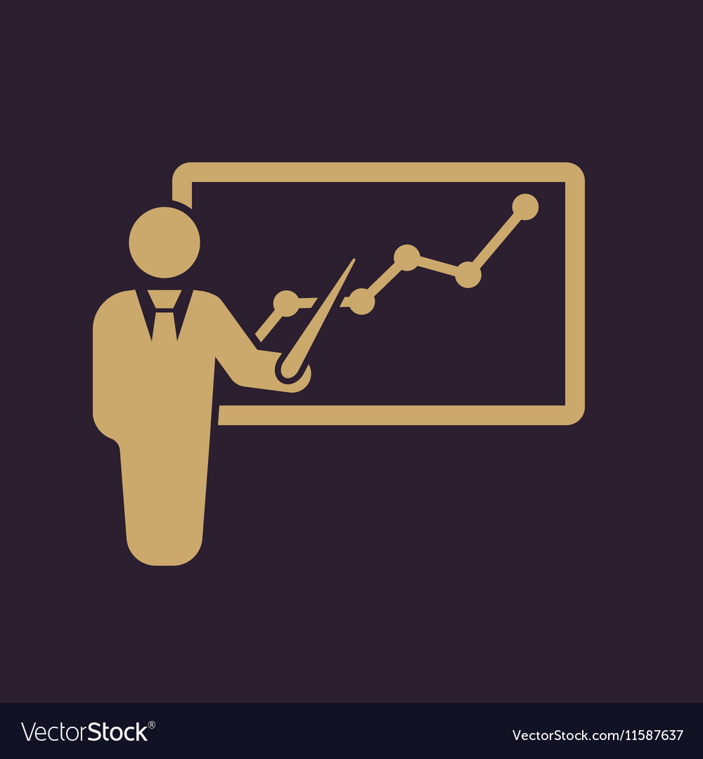 Presentation icon and lectures