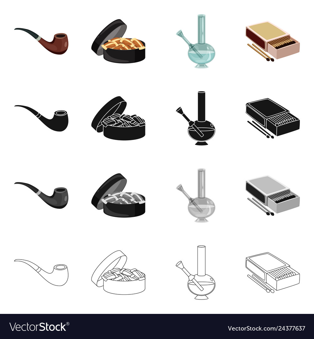 Refuse and stop icon set