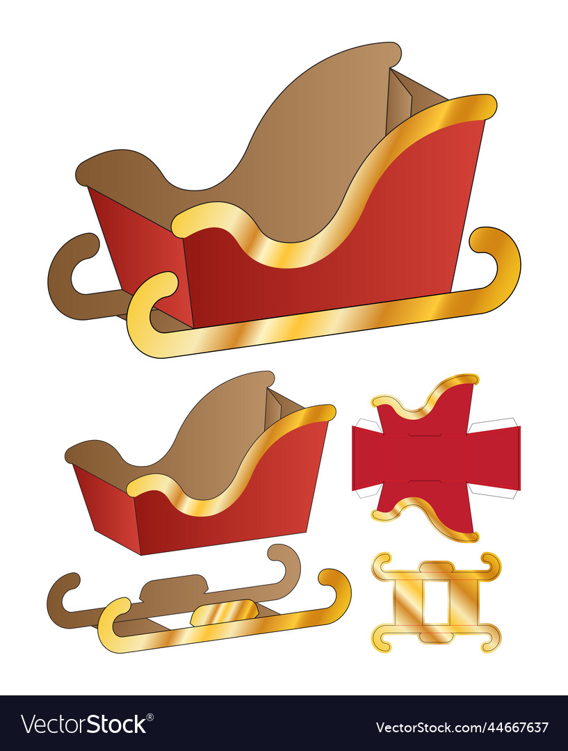 Free Printable Santa Sleigh Templates Free Printable Free Printable Santa Sleigh Templates Free Printable