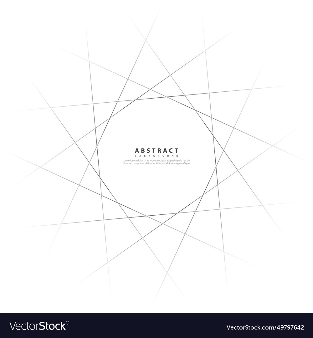 Abstract circle background gradient retro line vector image Abstract circle background gradient retro line