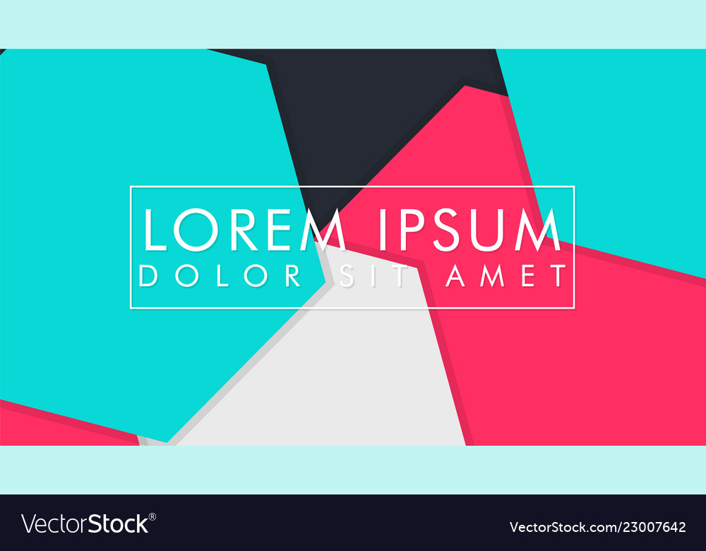 Abstract colorful hexagon background