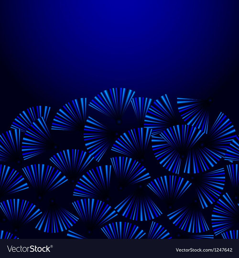 Dynamic Blue Data Stream Background