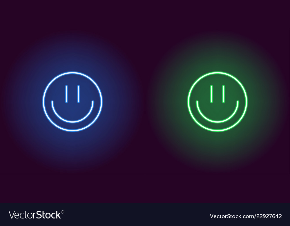 neon smile