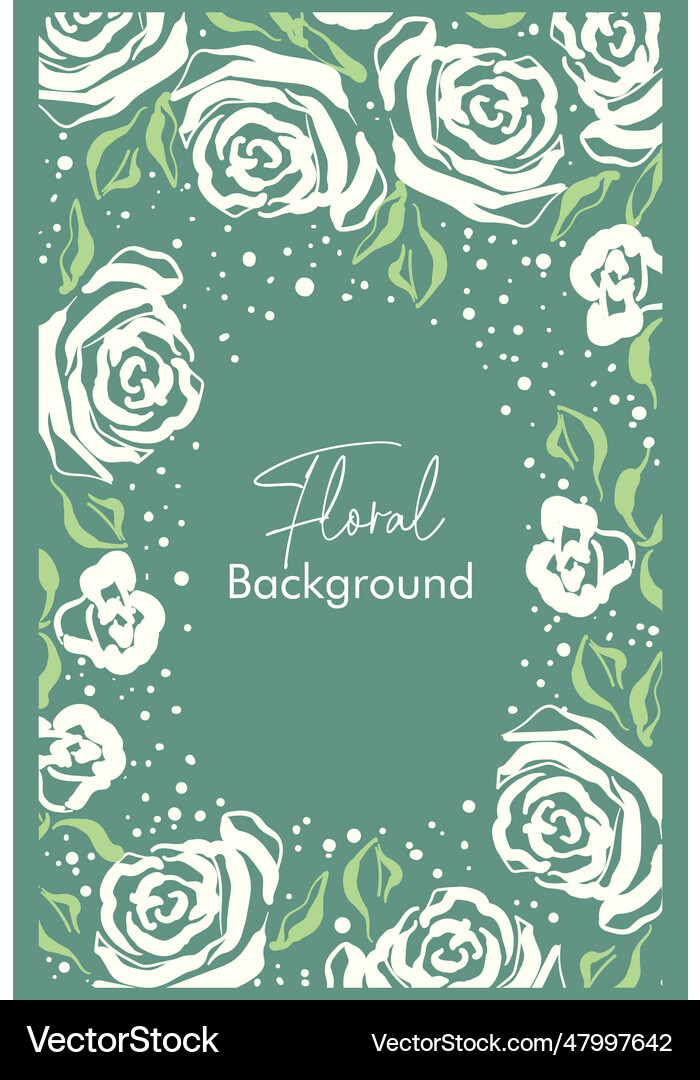Rose seamless pattern background Royalty Free Vector Image