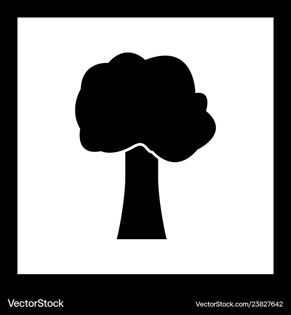 Tree icon Royalty Free Vector Image - VectorStock