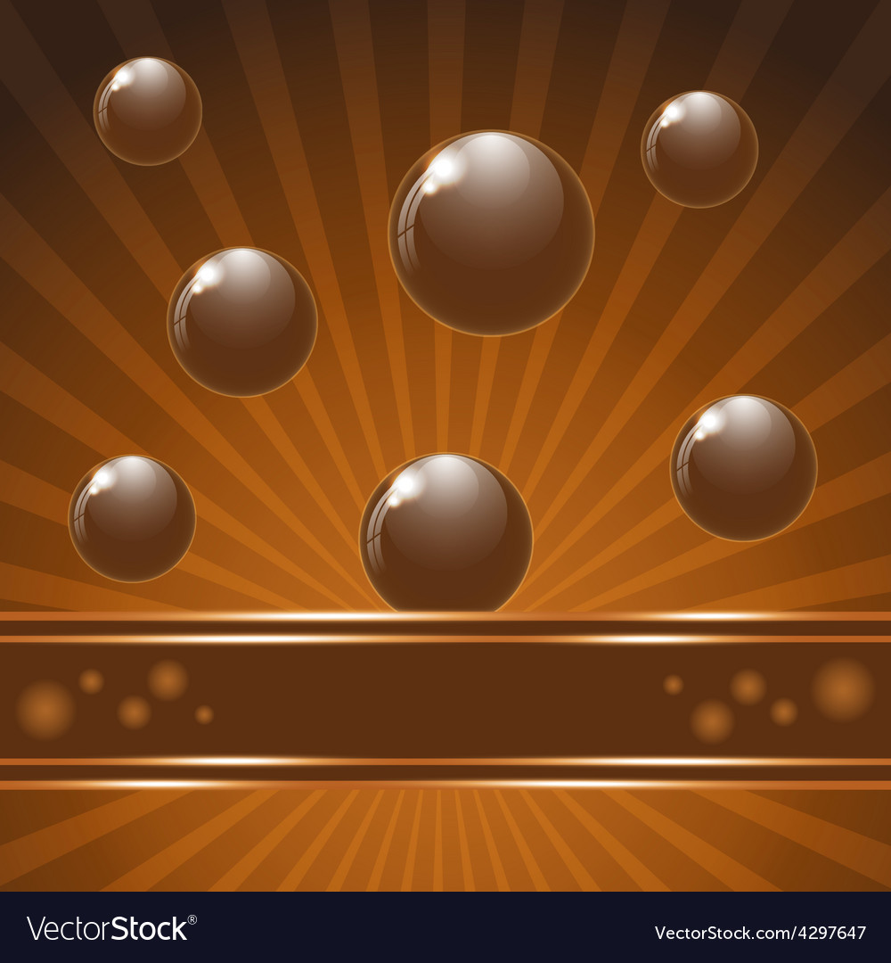 Cover chocolate sweets box background