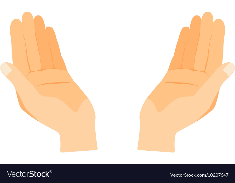 Human hands Royalty Free Vector Image - VectorStock