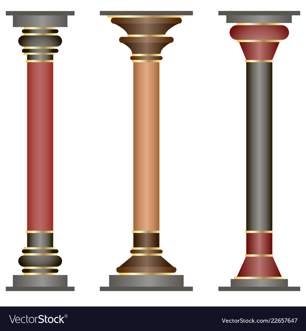Minoan Columns - Ancient Architecture