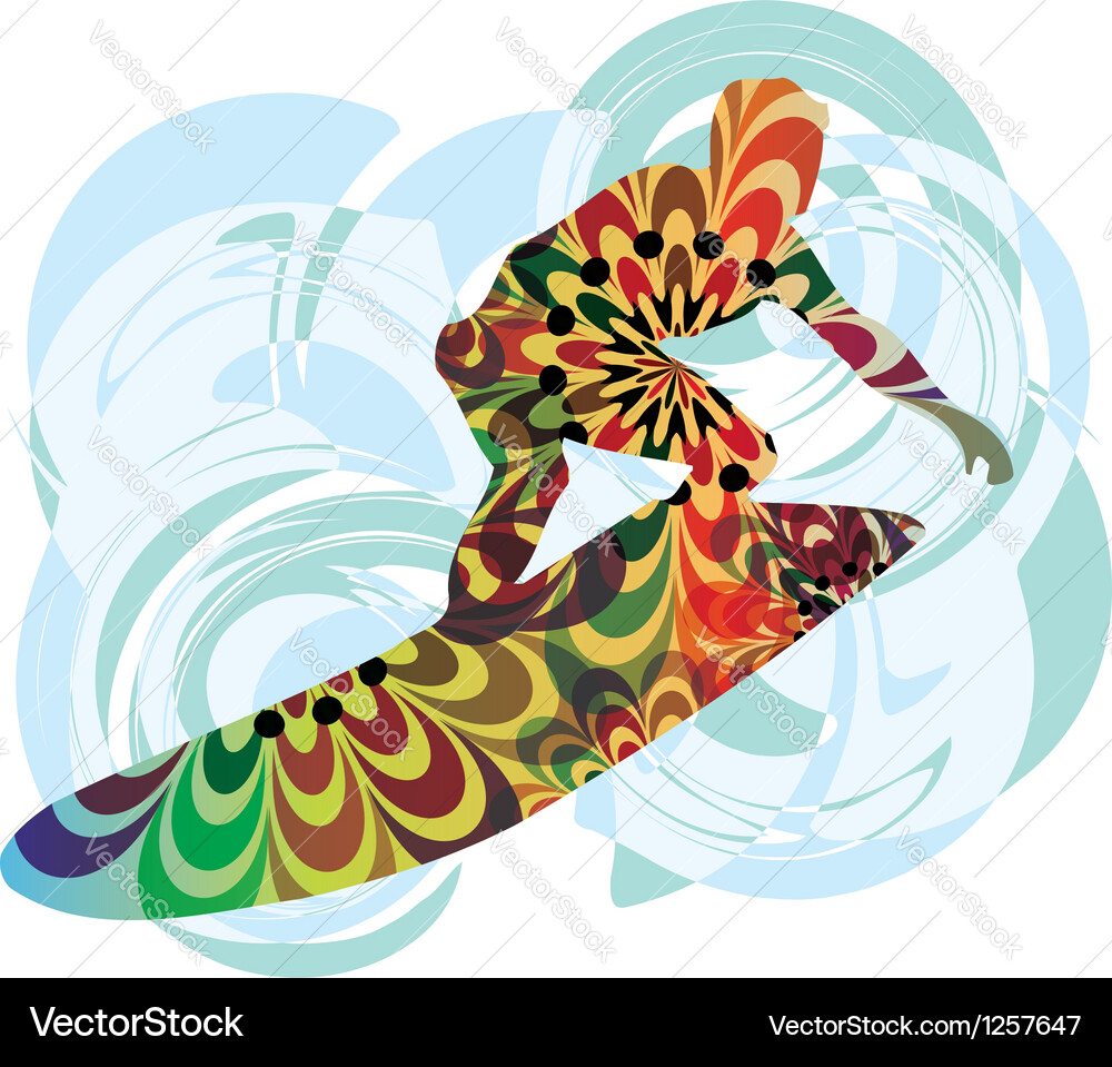 Surfer Royalty Free Vector Image - VectorStock