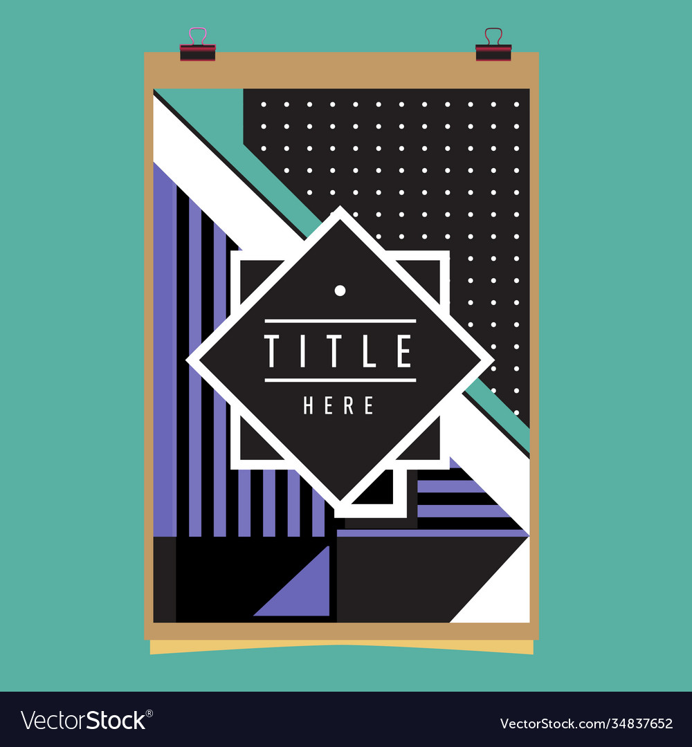 Abstract colorful geometric pattern background