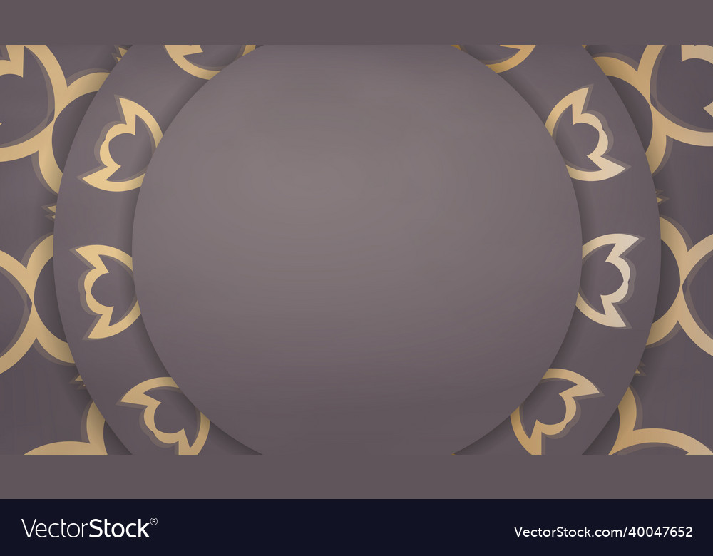 Background in brown color with luxurious gold