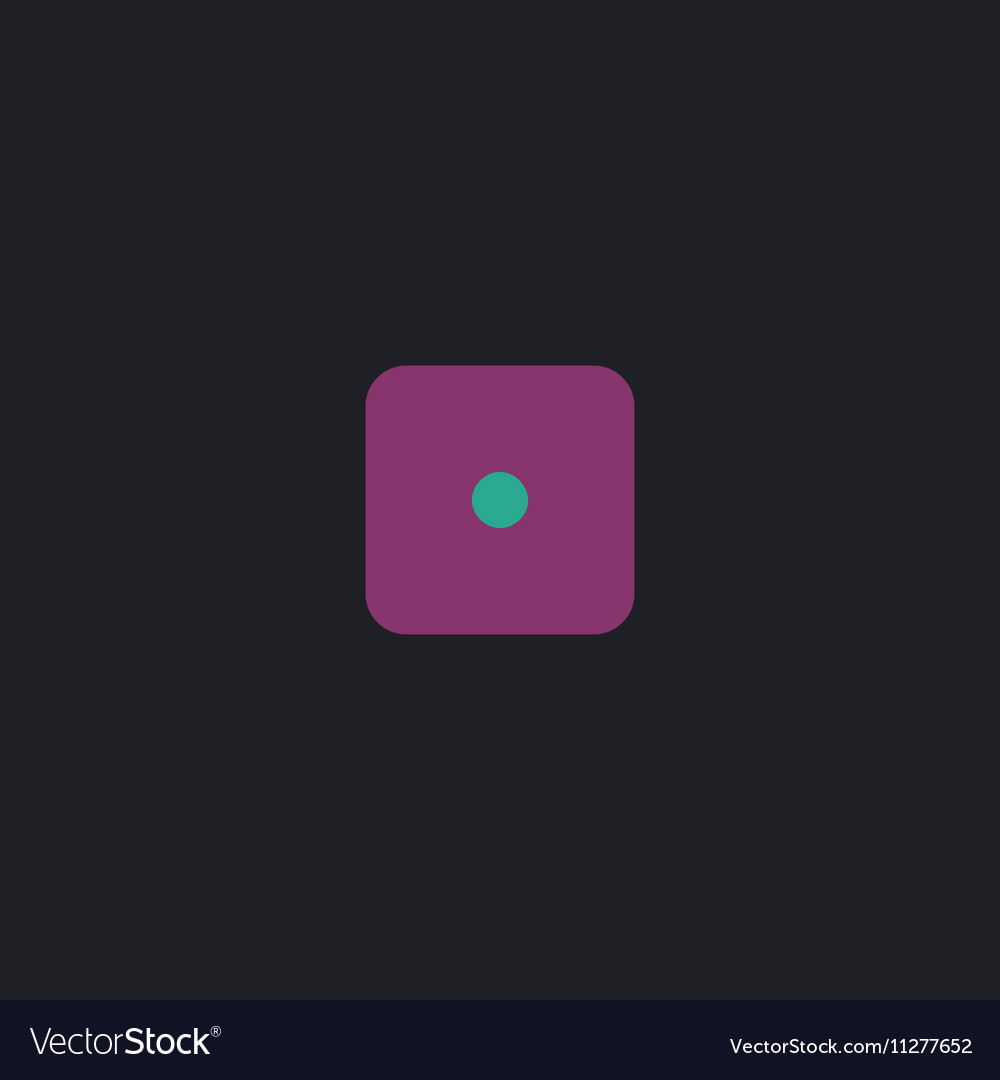 Dice 1 computer symbol