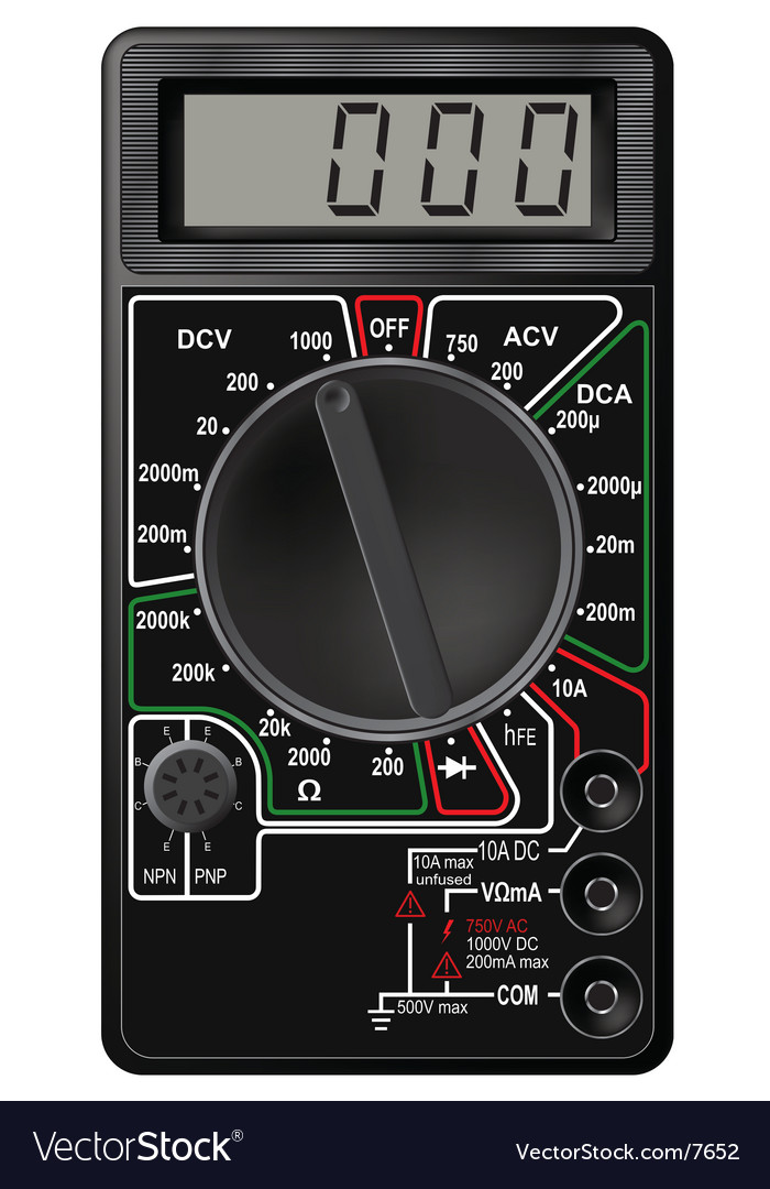 Digital Multimeter Display