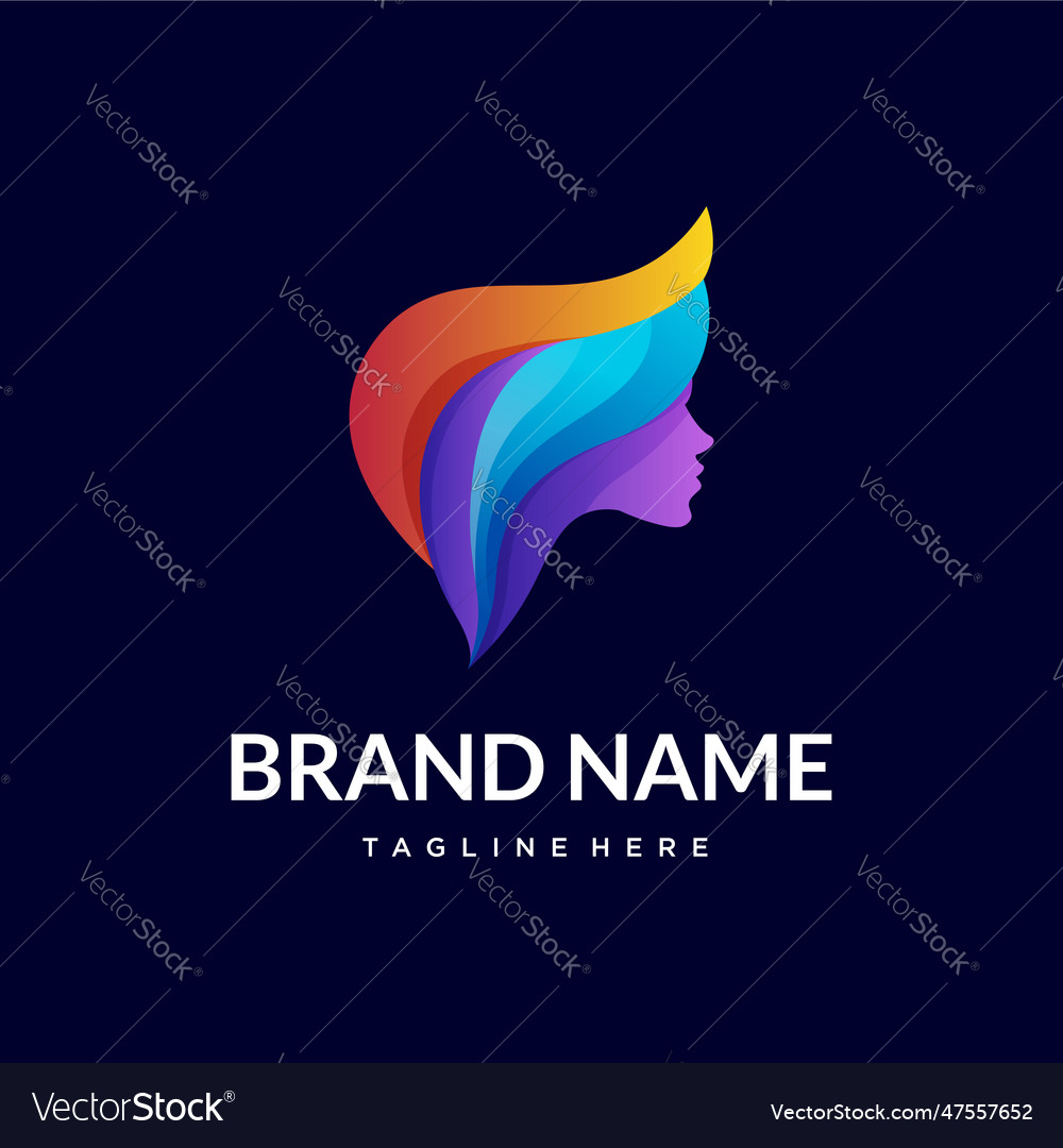 Female fashion logo