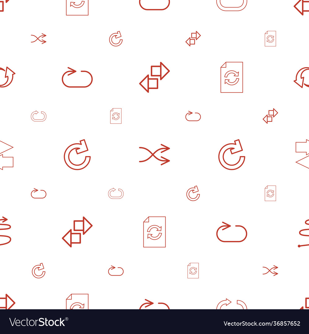 Repeat icons pattern seamless white background