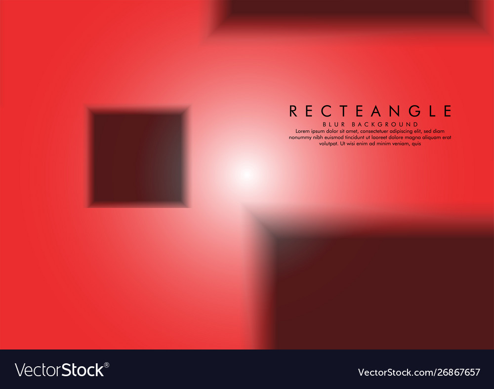 A blur box with background color radial gradient Vector Image A blur box with background color radial gradient