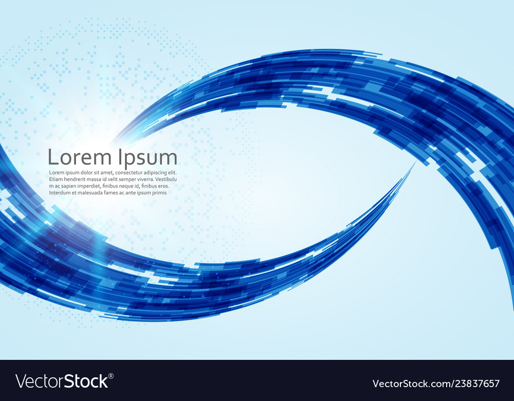 Abstract Technology Background - Lines & Shapes