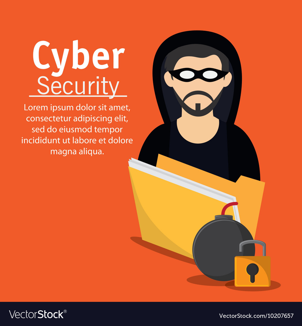 Cyber and system security icon