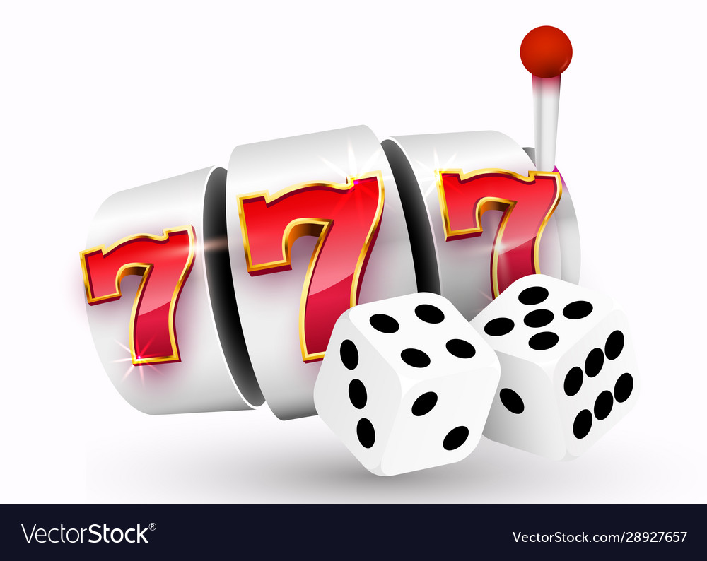Golden slot machine and pair dice wins