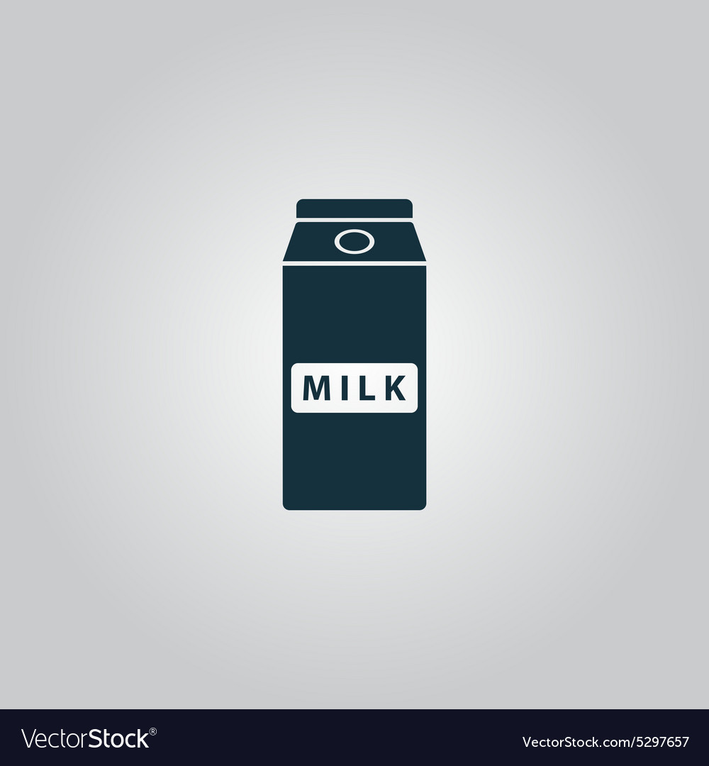 Pack Of Milk Icon Royalty Free Vector Image - Vectorstock