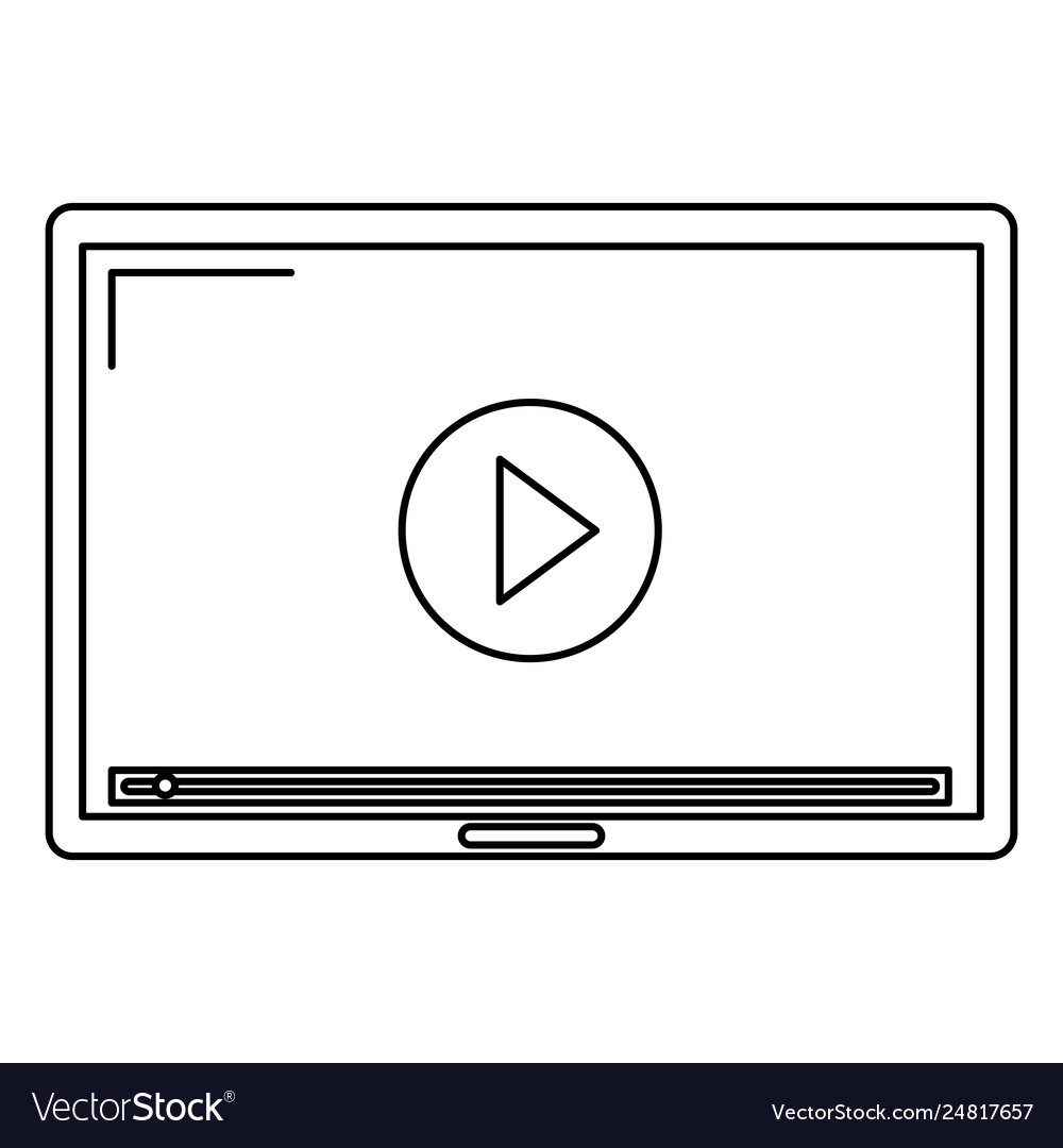 Tablet device with media player