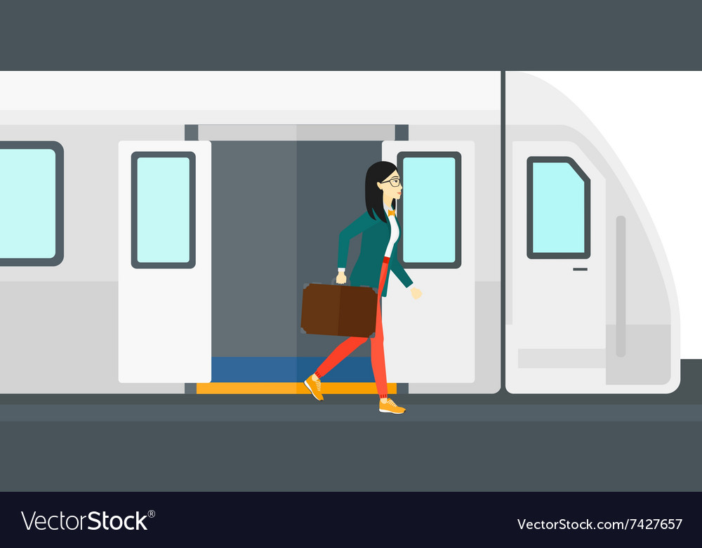 Get out of train