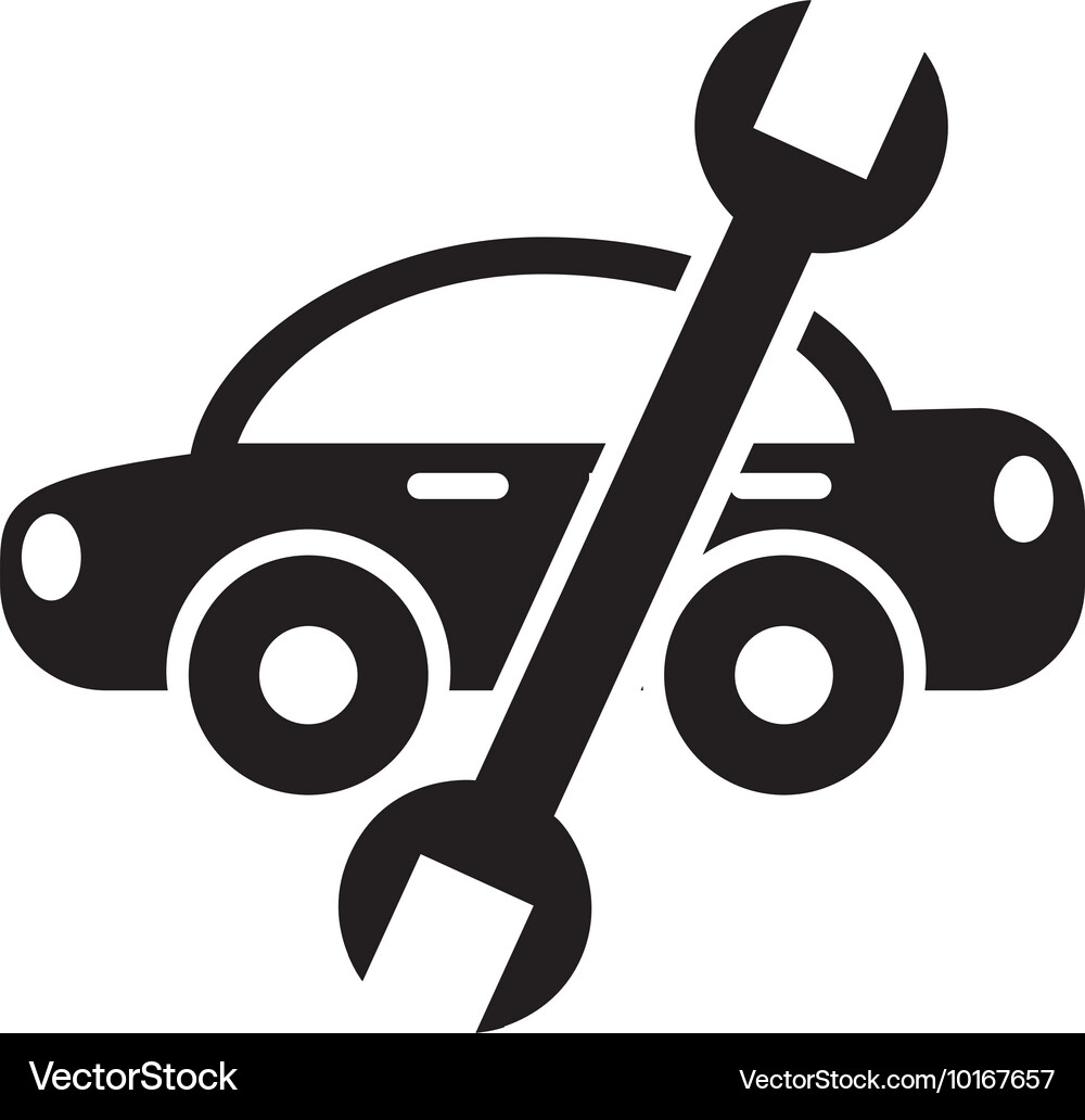 Wrench tool construction icon Royalty Free Vector Image