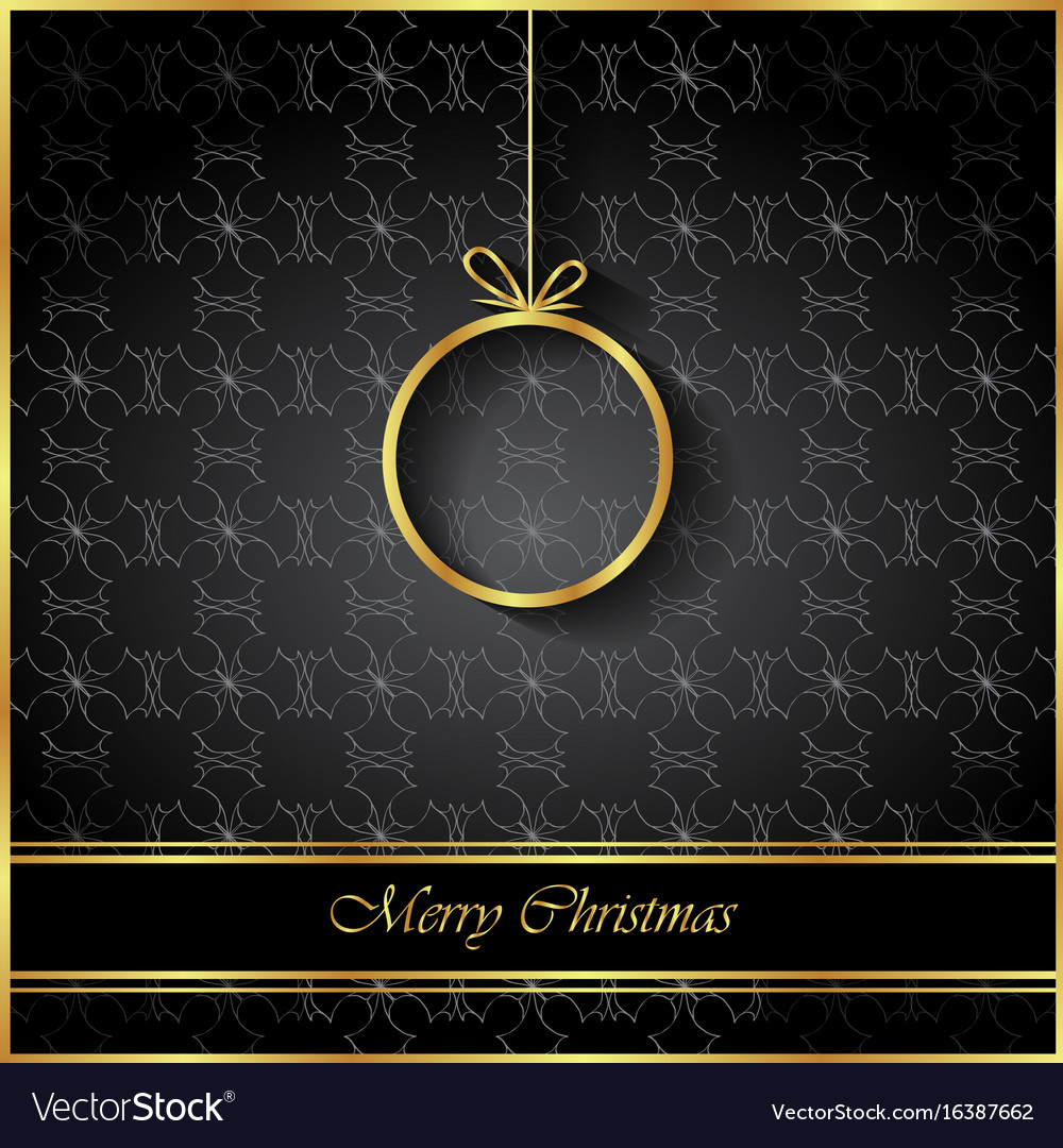 2018 merry christmas background Royalty Free Vector Image