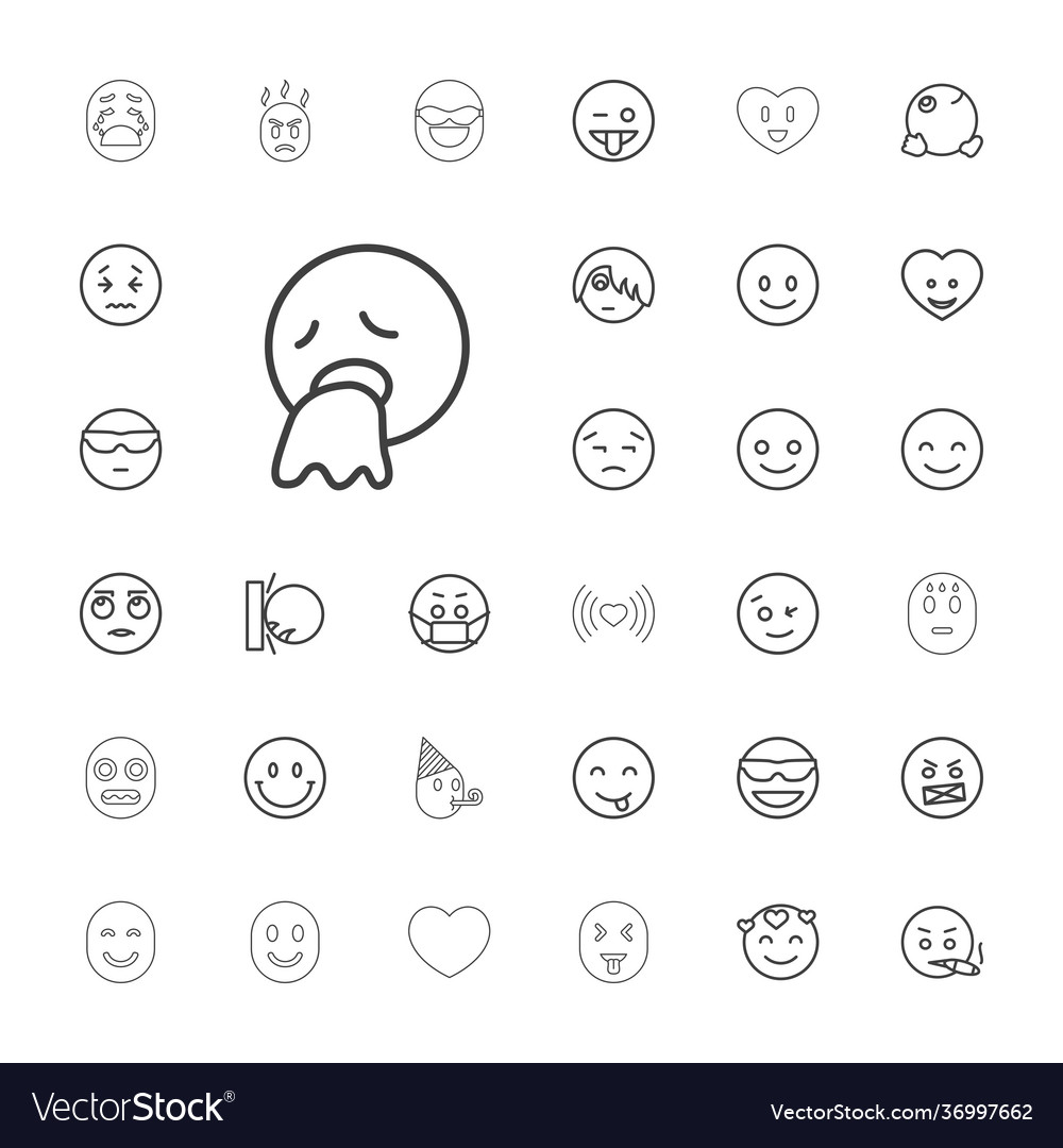 33 emotion icons