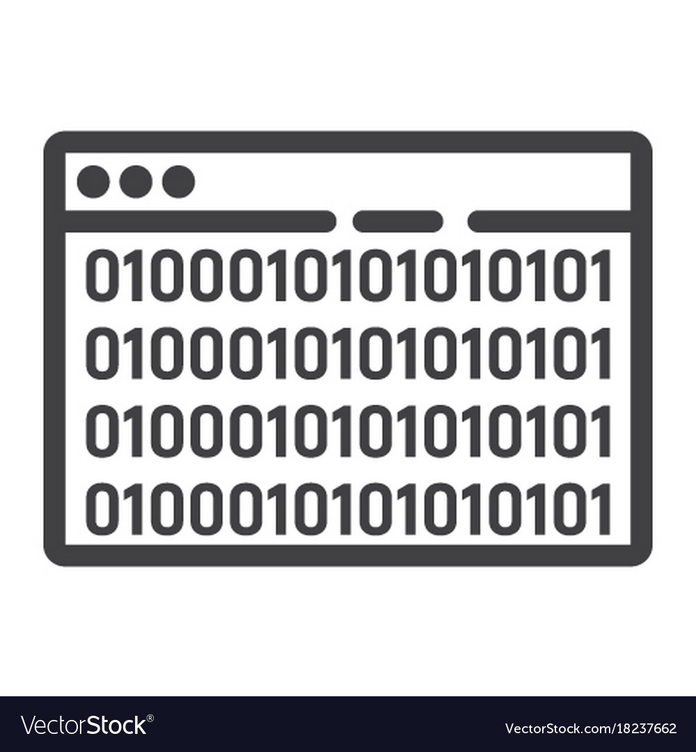 Custom coding line icon seo and development
