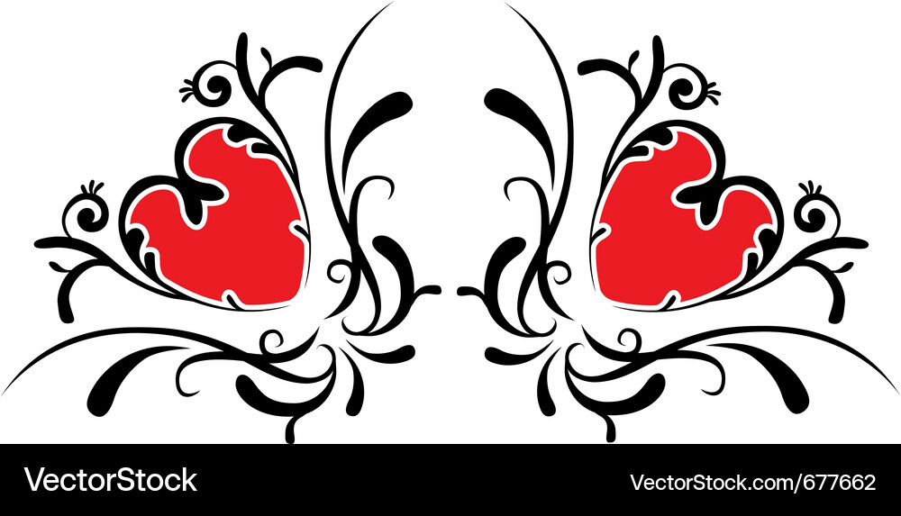 Hearts Royalty Free Vector Image - VectorStock